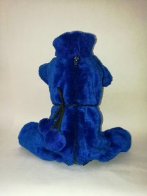 Zils suņa kažociņš (mākslīgs), XS